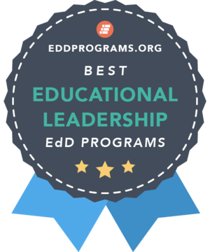 Rankings Badge for EdD in Educational Leadership Programs